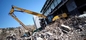 Auge de la demolición del excavador SANY 365 22 alto material del alcance Q355B del metro