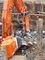 Desgaste de acero del deber de Tunnel Boom Heavy del excavador de Hitachi 225 - resistente