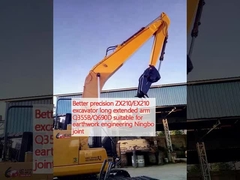 Mejor precisión ZX210/EX210 excavadora largo brazo extendido Q355B/Q690D adecuado para la ingeniería de la tierra Ningbo conjunto