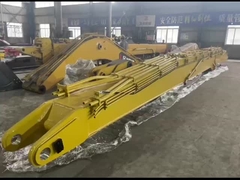 brazo de la conducción de pila del excavador