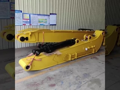 brazo de la conducción de pila del excavador