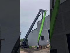 Boom de demolición de tres secciones