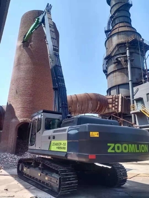 Metros robusto de Demolition Boom Attachments del excavador de Zoomlion 375 24 prácticos