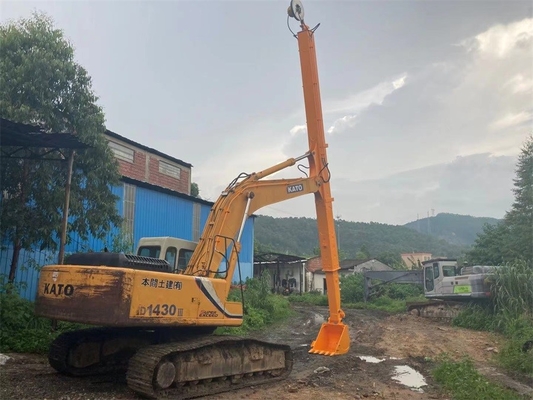 10-36 Ton Excavator Telescopic Boom y brazo 25 metros de lucha contra la erosión para Hitachi KOMATSU Kobelco Doosan