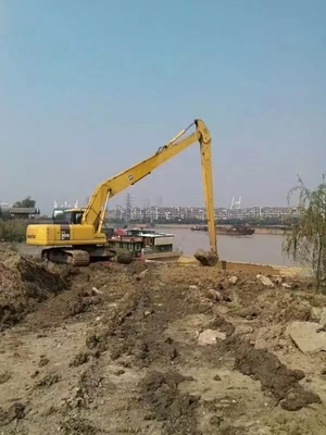 Brazo de extensión del excavador para el hoyo de la fundación, compuerta flotante, excavación del sótano