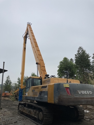 Excavadoras de tres secciones Boom de demolición para gatos Hitiachi Komatsu Etc.