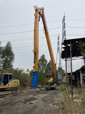 Excavadoras de tres secciones Boom de demolición para gatos Hitiachi Komatsu Etc.