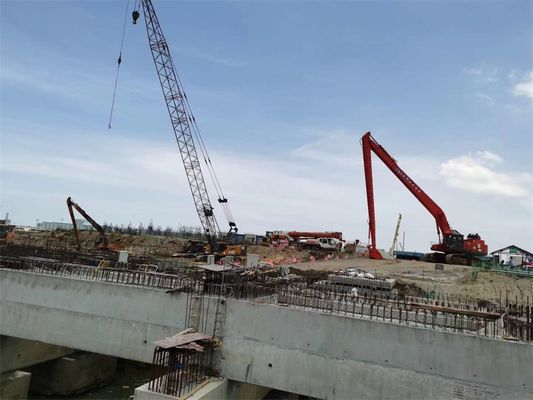 Metro largo del  320 20-22T 13-16 de Booms del excavador del alcance de ZX200 DX200 SY205C