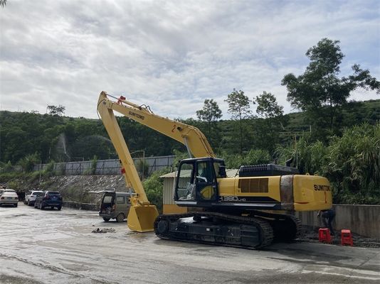 Excavador largo Booms del alcance de PC240 324 13-16 metros de a prueba de herrumbre