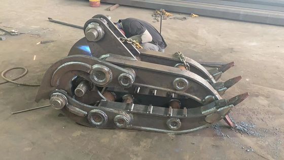 Gancho agarrador mecánico antiusura para el excavador, gancho agarrador del CE de  Jcb Liebherr Scrap Metal