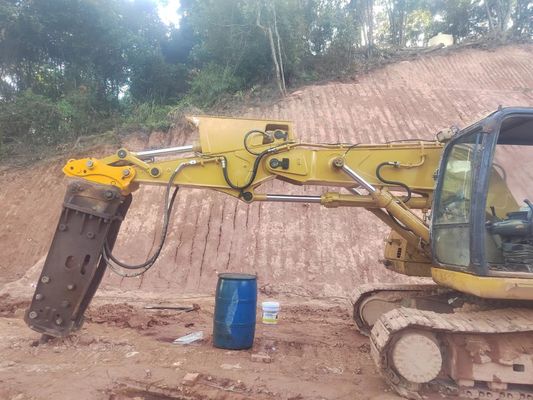 El túnel corto de  320 del excavador arma el material multiusos de Q355B