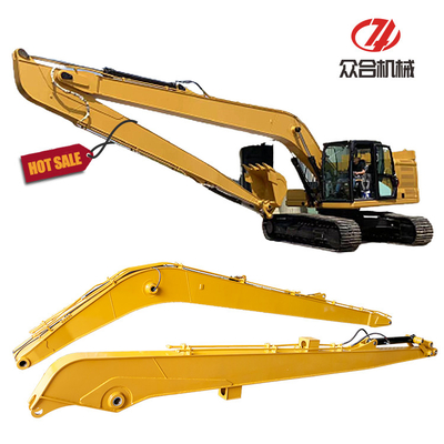 Excavadora de largo alcance personalizada, OEM ODM 8-30 metros de brazo extendido de la proa para CAT Hitachi 6-120 toneladas Excavadora de brazos largos