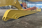 Brazo largo durable el 18m, brazo articulado largo del excavador del alcance del alcance del excavador para CAT320