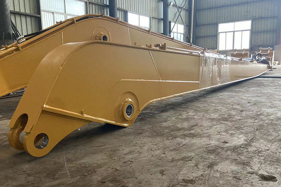 Materiales opcionales predeterminados Q690D del brazo largo Q355B del excavador del gato del acero de aleación