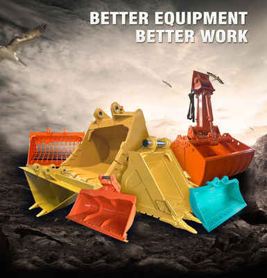 Cubo 0,8 del excavador de Q355B MN400 Hardox500 1 Cbm para 320 ZX200 DX200 SY205C