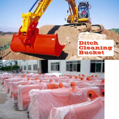 Vida útil más larga Gato Komatsu Hitachi Excavadora Lodo Cubo