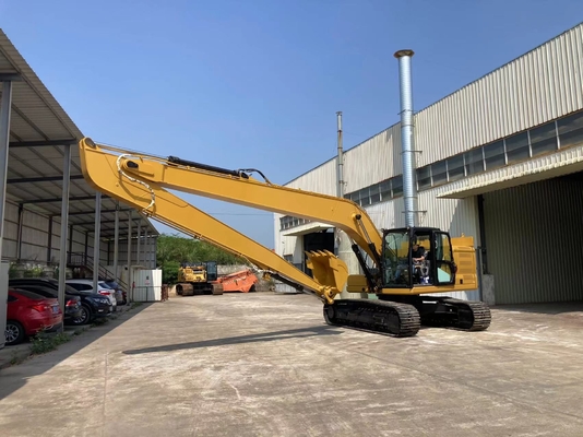 Excavador largo garantizado Dipper Arm 10M-18m With Bucket y cilindro del alcance de la extensión para CAT