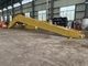 Excavador de dragado Long Reach Boom del río para Hitachi CAT Doosan Caterpillar SANY Kobelco