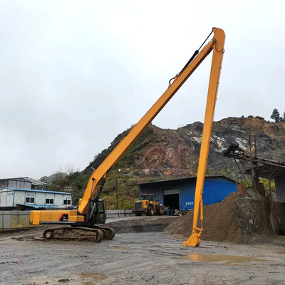 Arma de excavadora de largo alcance personalizable con profundidad de excavación de 10 metros