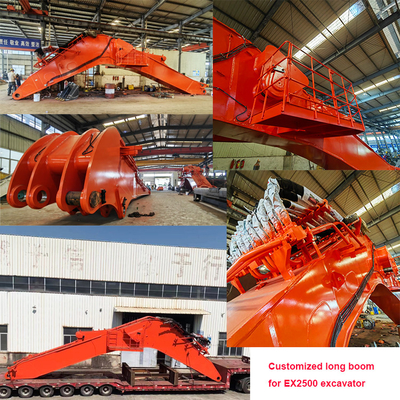 20-250ton excavador Long Arm 12 16 24 30M For Zoomlion Hitachi KOMATSU CAT
