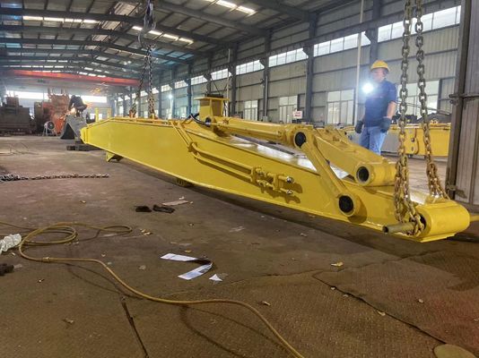 Brazo de extensión de Sany del certificado del CE, excavador largo de la demolición del alcance de Q355B/de Q690D