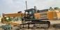 Excavador modificado para requisitos particulares High Reach Demolition, auge durable de la demolición