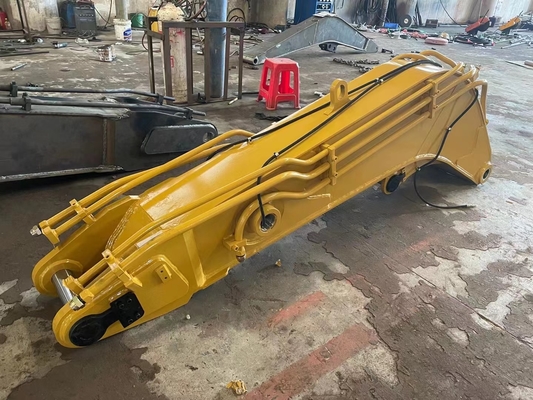 Boom de túnel de excavadora de color personalizado con martillo roto 155