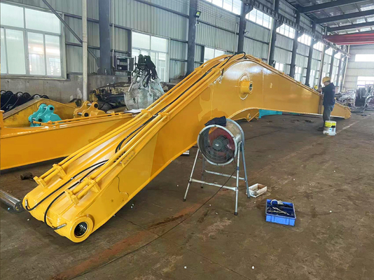 Excavador largo Boom Arm, excavador Long Boom Arm del alcance de Filipinas del 14m con el cubo