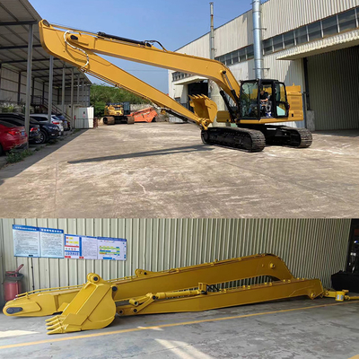 Accesorio largo del brazo articulado de CAT Cat320D, el 18M Long Reach Boom con el cubo y cilindro