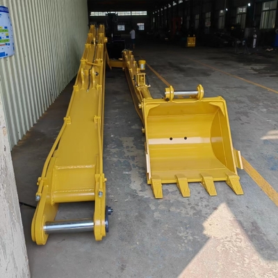 Accesorio largo del brazo articulado de CAT Cat320D, el 18M Long Reach Boom con el cubo y cilindro