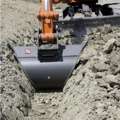 Excavador Bucket, excavador V Bucket Trenching For Sk200 Sk300 de la zanja de Kobelco V