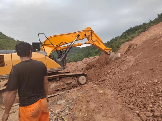 El excavador modificado para requisitos particulares Tunnel Boom SUMITOMO SH125 PC138 del tamaño acorta la caja CX 210 del brazo