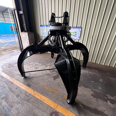 Gancho agarrador hidráulico de la roca de Pc360 300 Zx220, excavador Rotating Grab de 360 grados giratorios