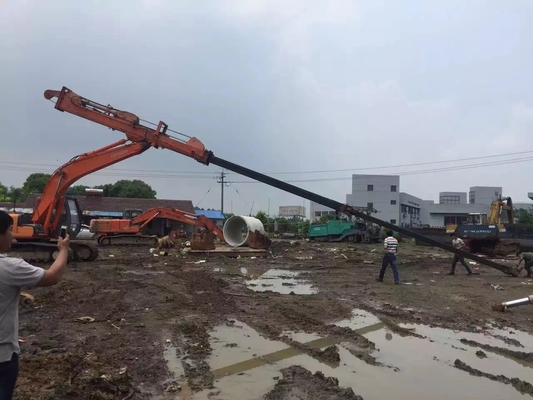 Arma telescópica con agarre para gato Hitachi Komatsu Kobelco