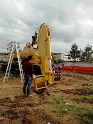 Brazo pesado de la roca para el excavador EC480, auge material de la roca de Q355B