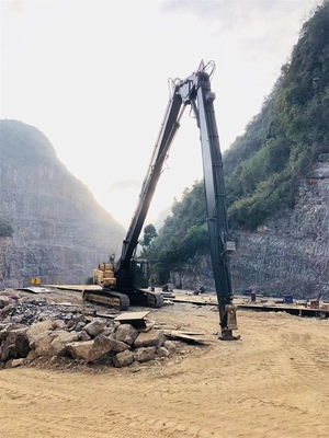 23 - 24m Boom de demolición de dos secciones para gatos Komatsu Kato Etc