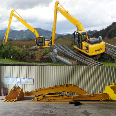 Excavador anfibio Long Reach Boom de CAT Cat320D el 14M