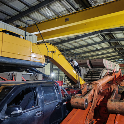 auge largo del alcance del 14m para el uso del excavador de CAT CAT320 al dragado del río