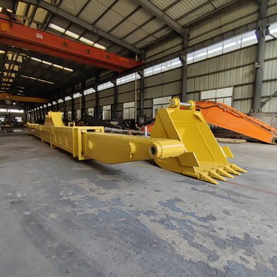 Alcance largo robusto de Telescopic Boom el 14m del excavador CAT320 con el cubo resistente