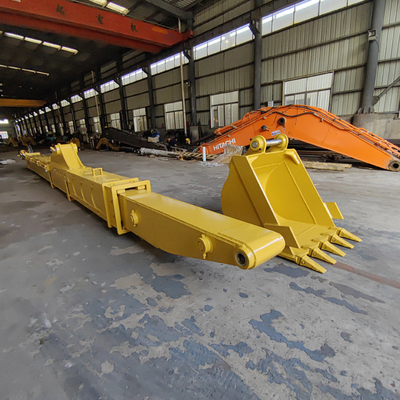 Alcance largo robusto de Telescopic Boom el 14m del excavador CAT320 con el cubo resistente