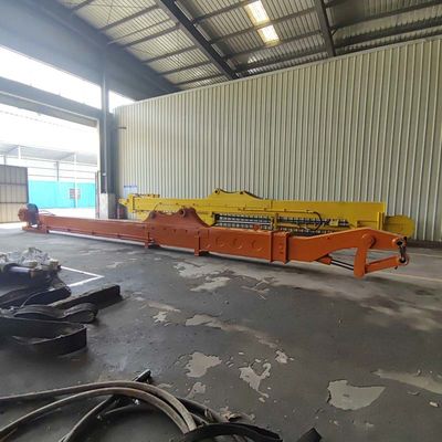 China Producción de fábrica Excavadora telescópica Boom con Clamshell Bucket Excavadora de brazo largo 320