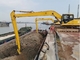 50-55 tonelada 28 metros de excavador largo Booms For CAT Hitachi Liebherr del alcance