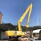 Booms de excavadora de largo alcance de 35 m amarillo para Sanny Hitachi Kobelco