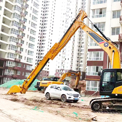 Más rentable excavadora de 8-12m brazo deslizante excavadora telescópica excavadora telescópica de boom brazo largo para el gato hitachi