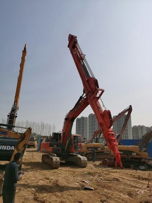 Excavador Hydraulic Telescopic Boom, brazo telescópico del cazo para Cat320