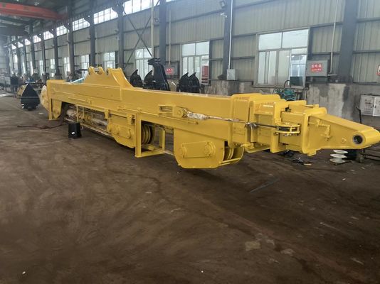 Excavadora de tres secciones con brazo telescópico para Komatsu  Hitachi Kato