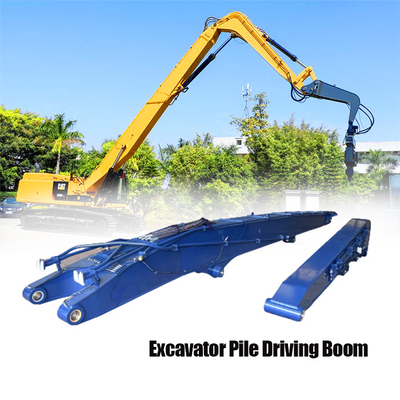 Excavadora profesional conductor de pila fijación para excavadoras excavadora de largo alcance excavadora de brazo largo de boom para la venta