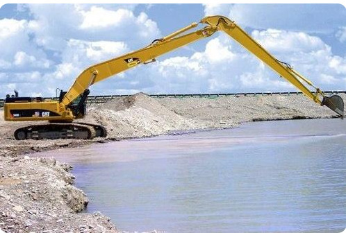 Garantía de largo alcance Excavadora Dipper Brazo 10M-18M Con cubo y cilindro para CAT