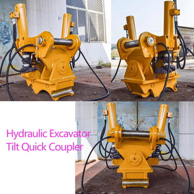 Excavadora segura de alta eficacia acoplador rápido, hidráulico enganche rápido con pines para gatos hitachi komatsu sanny