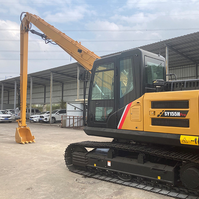 Boom de demolición amarillo de 30 pies para excavadora XE200 - Solución personalizable